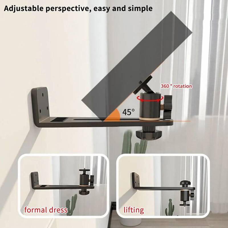 Portable Projector Bracket 360 Rotatable Wall Mount