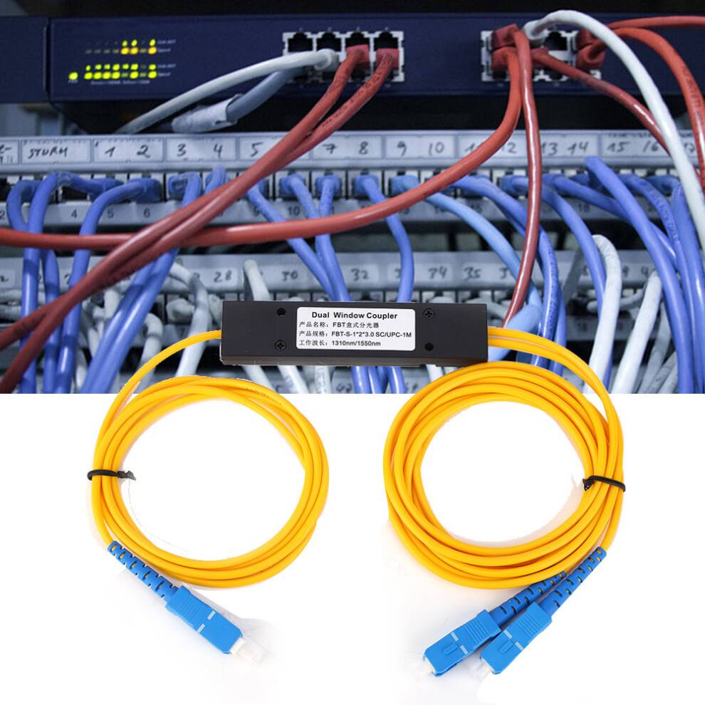 Fiber 1x2 Splitter Singlemode FBT Module