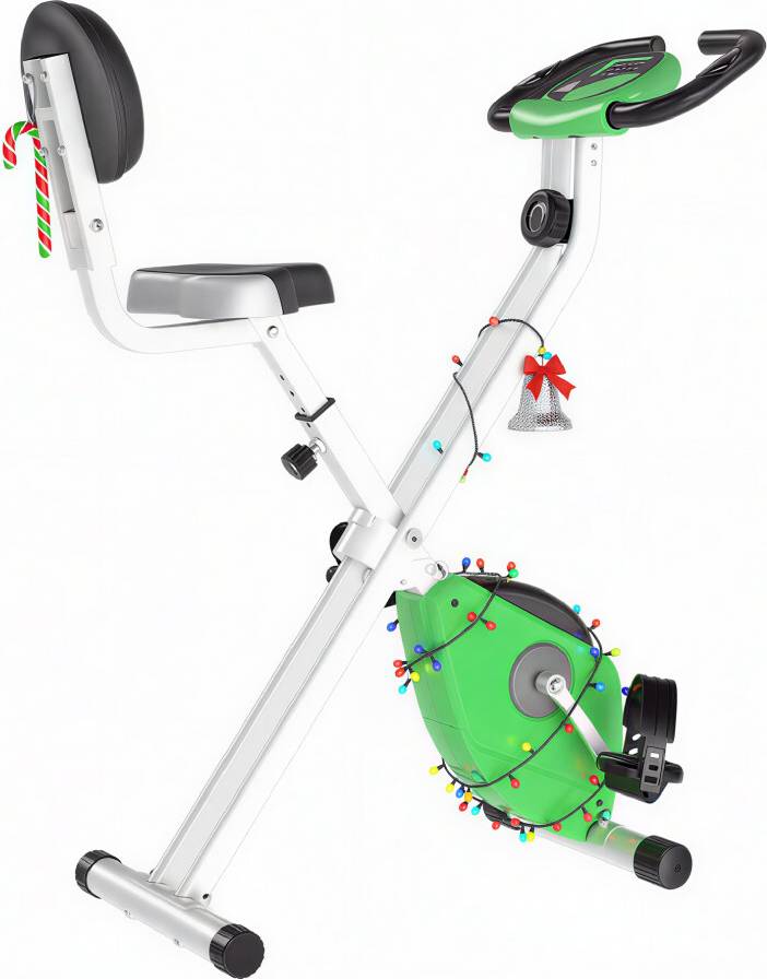 Folding exercise bike Homcom Folding Exercise Bike 8-Level
