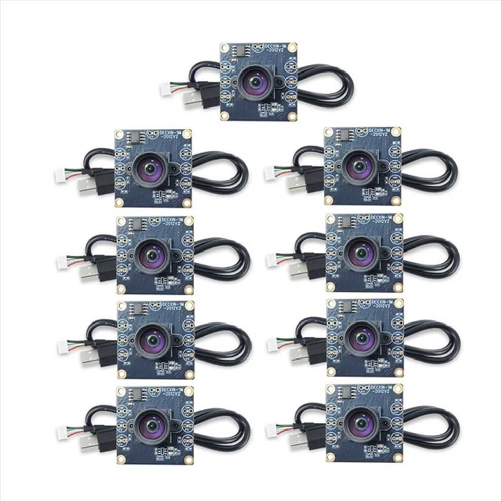 Melitt 9Pcs 100 Degree Camera Module 1MP OV9732