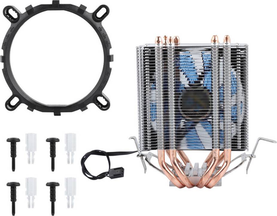 PWM CPU Fan Radiator Cooler Heat Sink