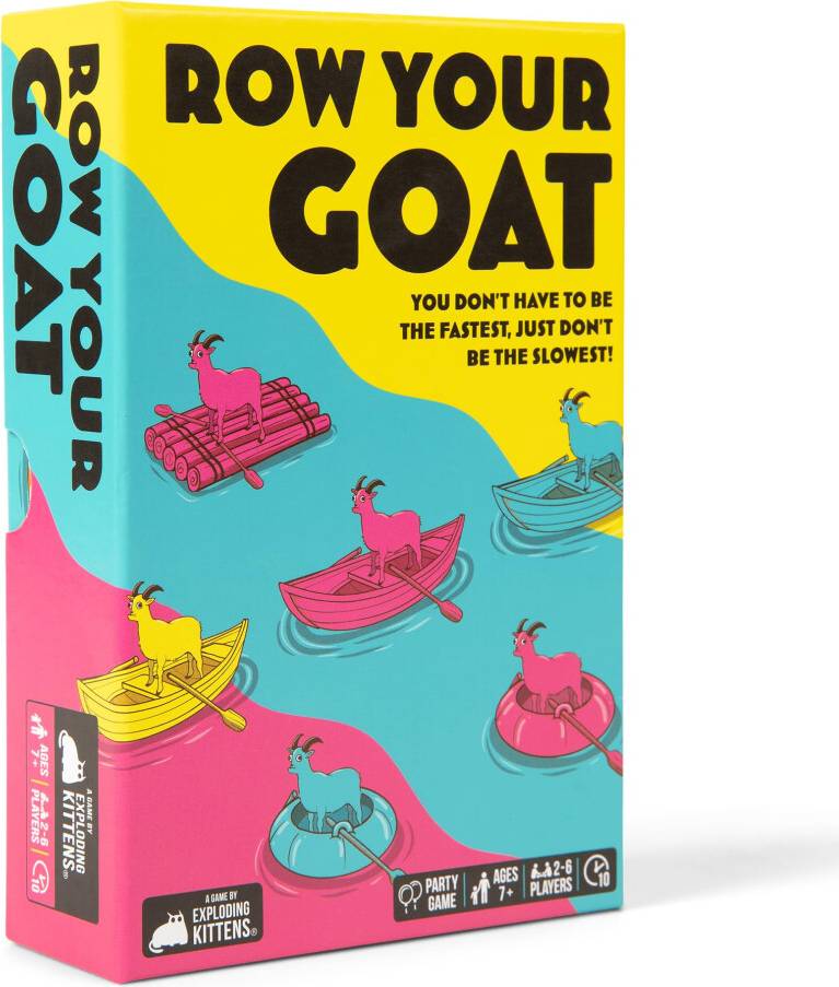 Exploding Kittens Row Your Goat Rapid Fire Tic Tac Toe Game
