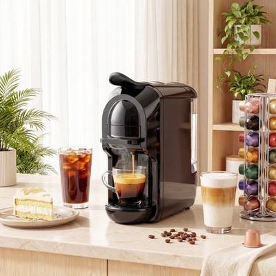 Homcom Pod Coffee Machine 19 Bar 0.6L