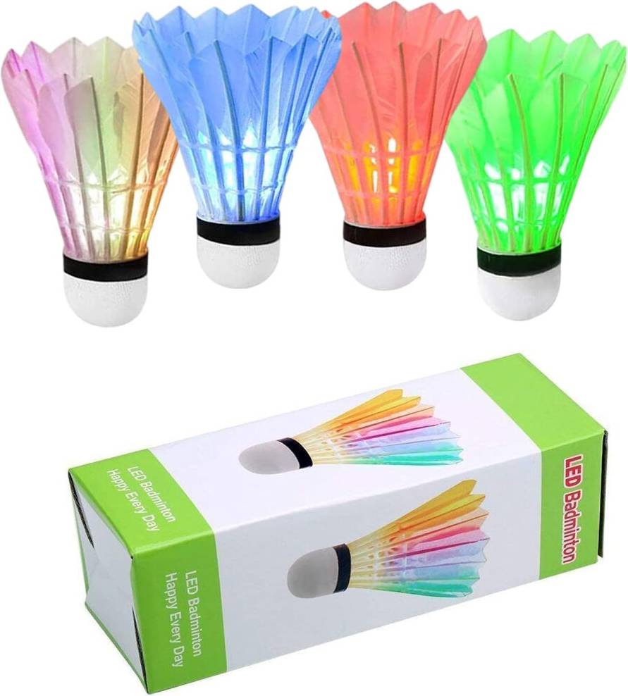 Color-Changing Feather Shuttlecocks