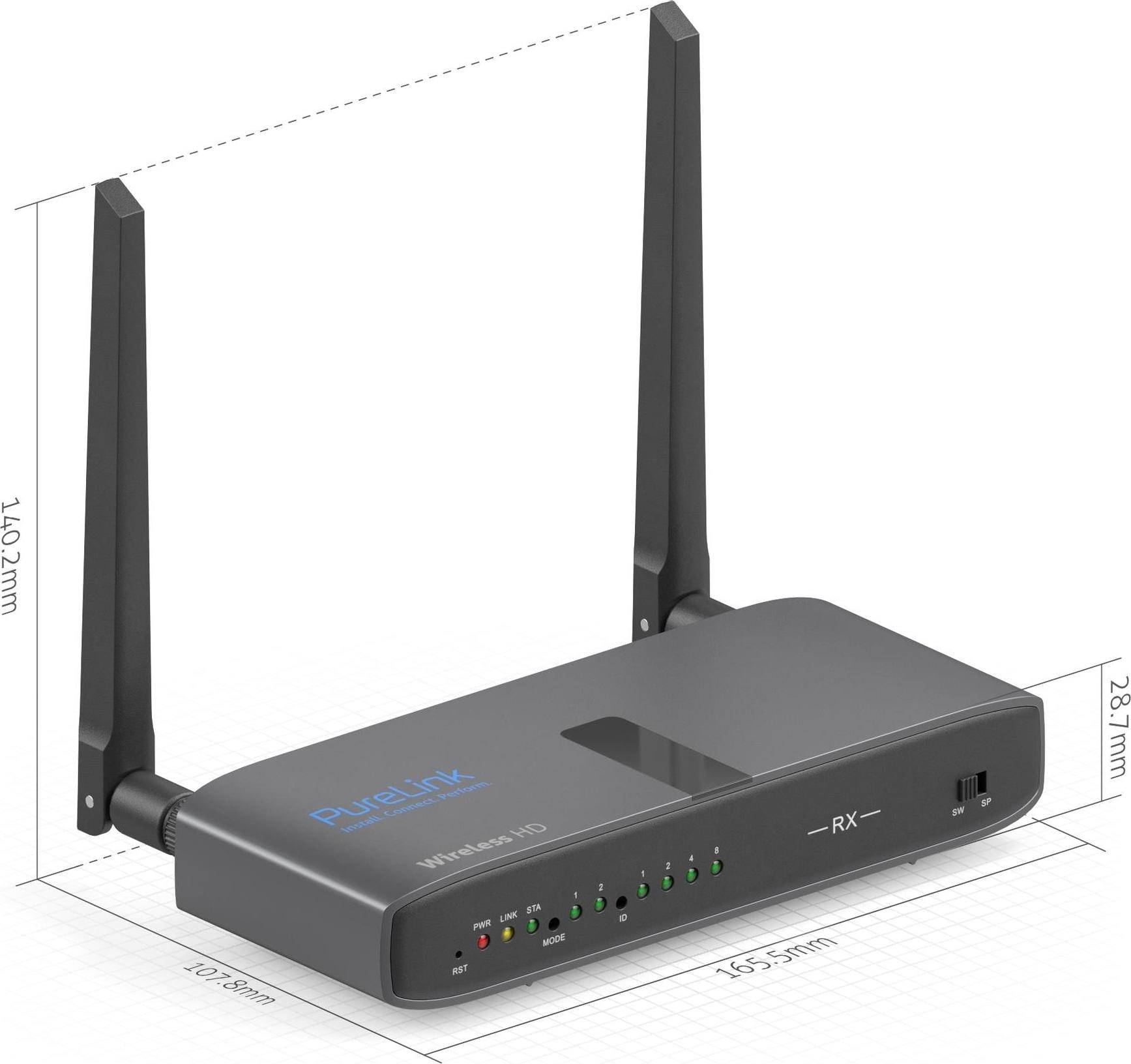 Kvm PureLink CSW320-RX Wireless KVM Extender Receiver