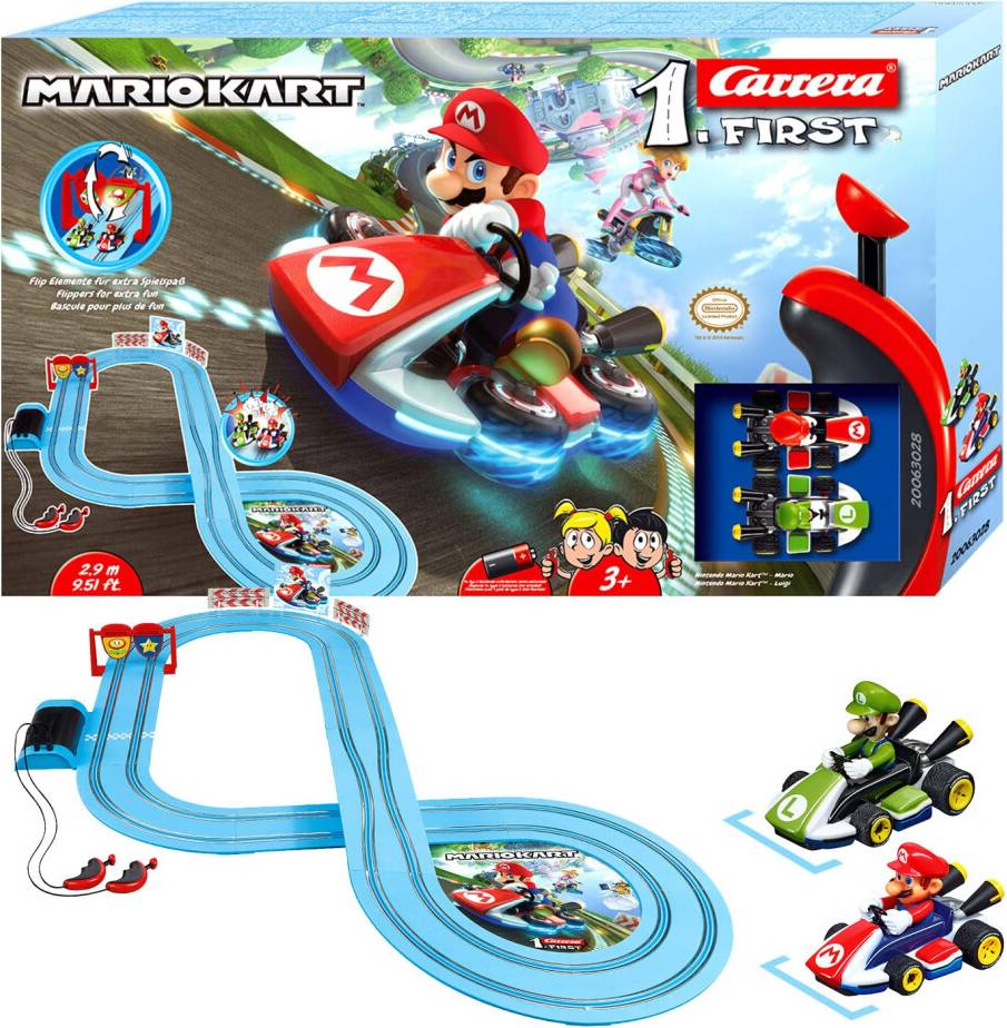 Carrera First Slot Racing Track Mario Kart