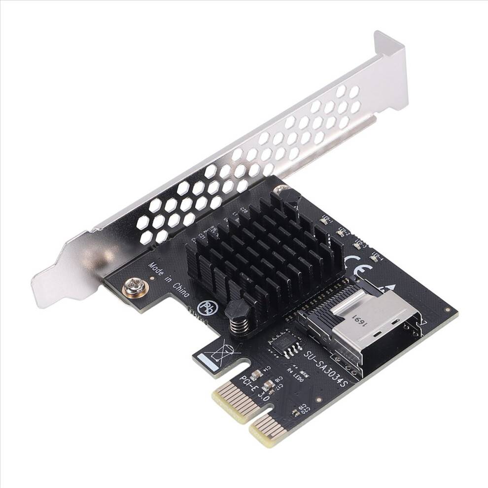 Sas controller Typecat PCIE Riser Kort 1X Mini SAS SFF-8087 SATA3.0 Adapter