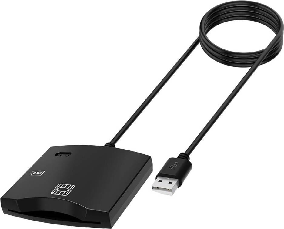 USB Smart Card Reader Plug Play