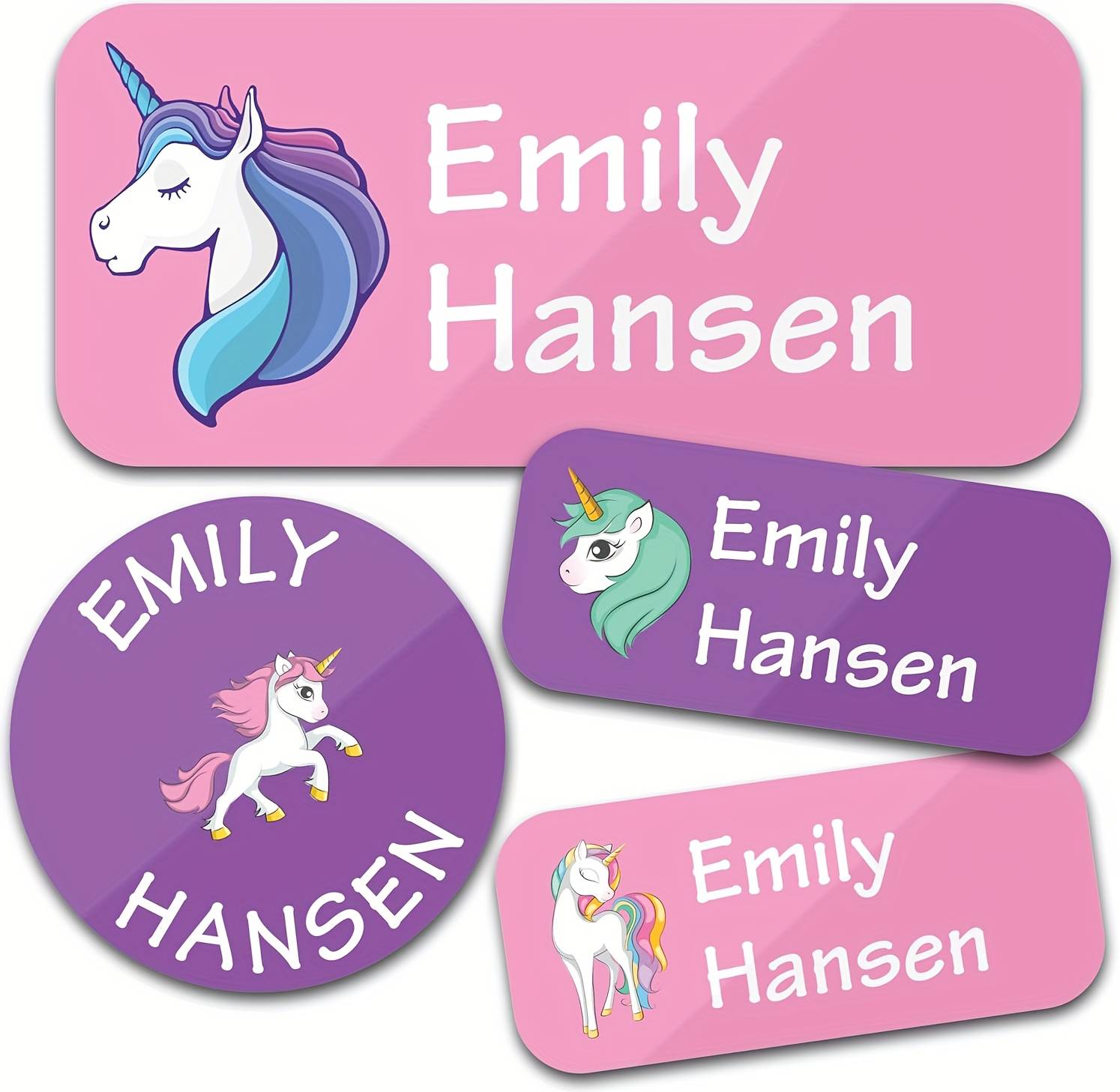 Temu Custom Name Labels Personalized Stickers