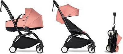 Babyzen YOYO2 Ultra Compact Complete Stroller Black Ginger