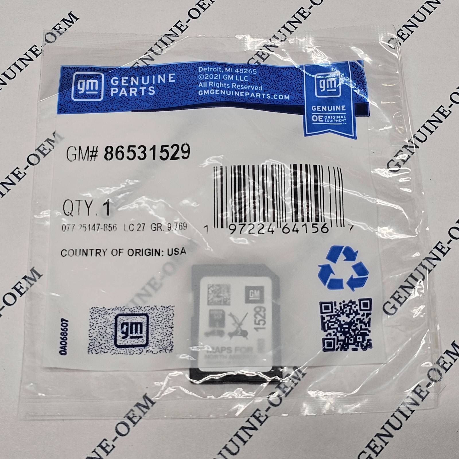 Gm Sd Gps Navigation Data Card