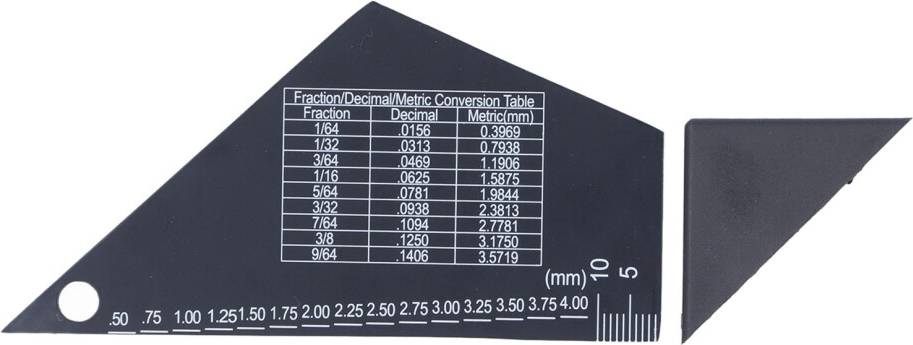 Guitar String Action Gauge Ruler Tool