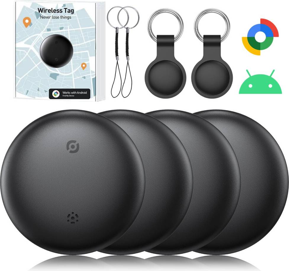Bluetooth Tracker Smart Key Finder 4 Pack