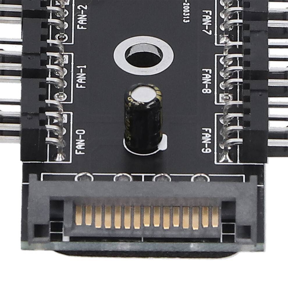 SATA Interface Fan Hub 10 Way Controller