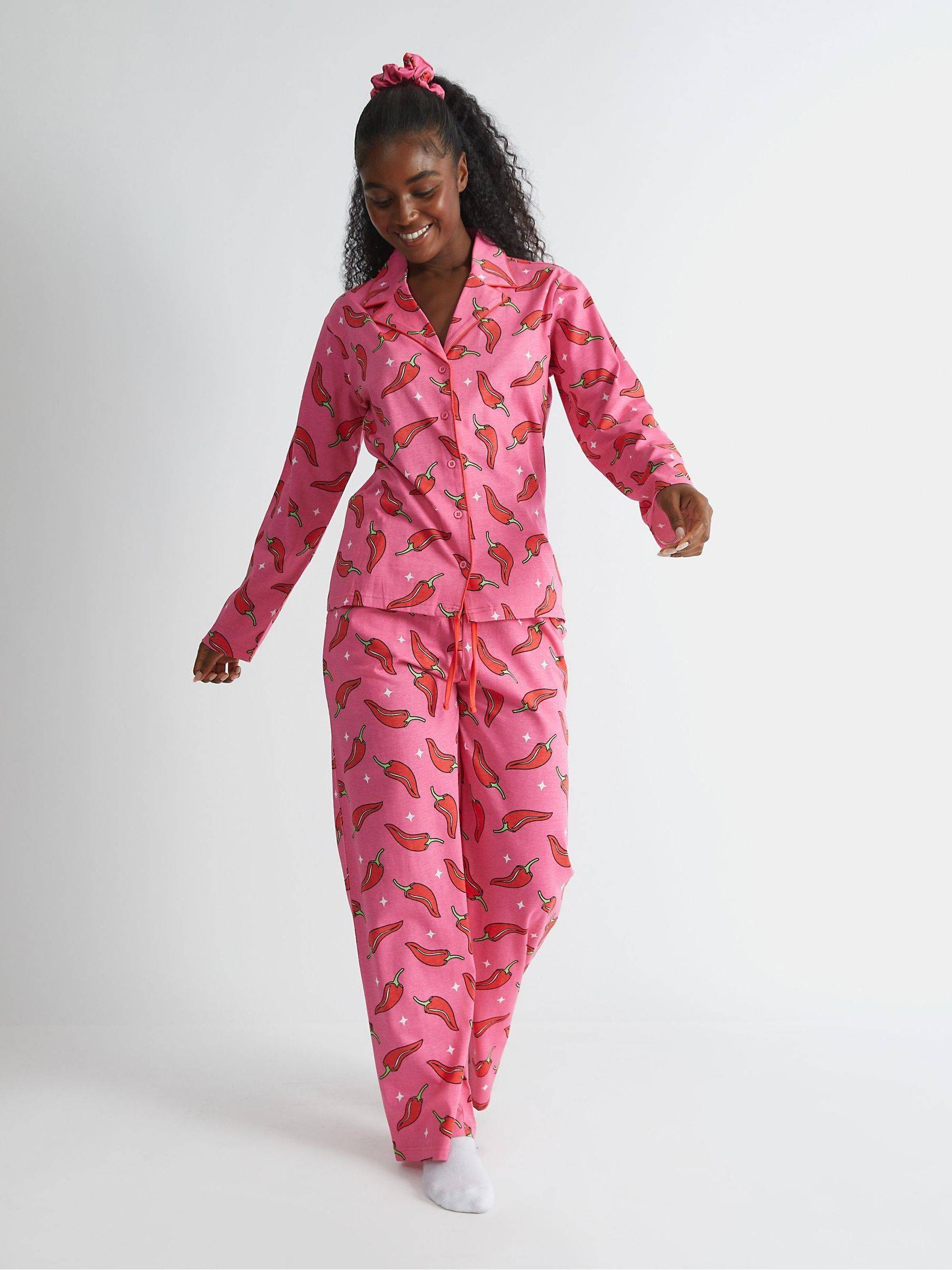 Pink Chilli Sparkle Pyjama Set