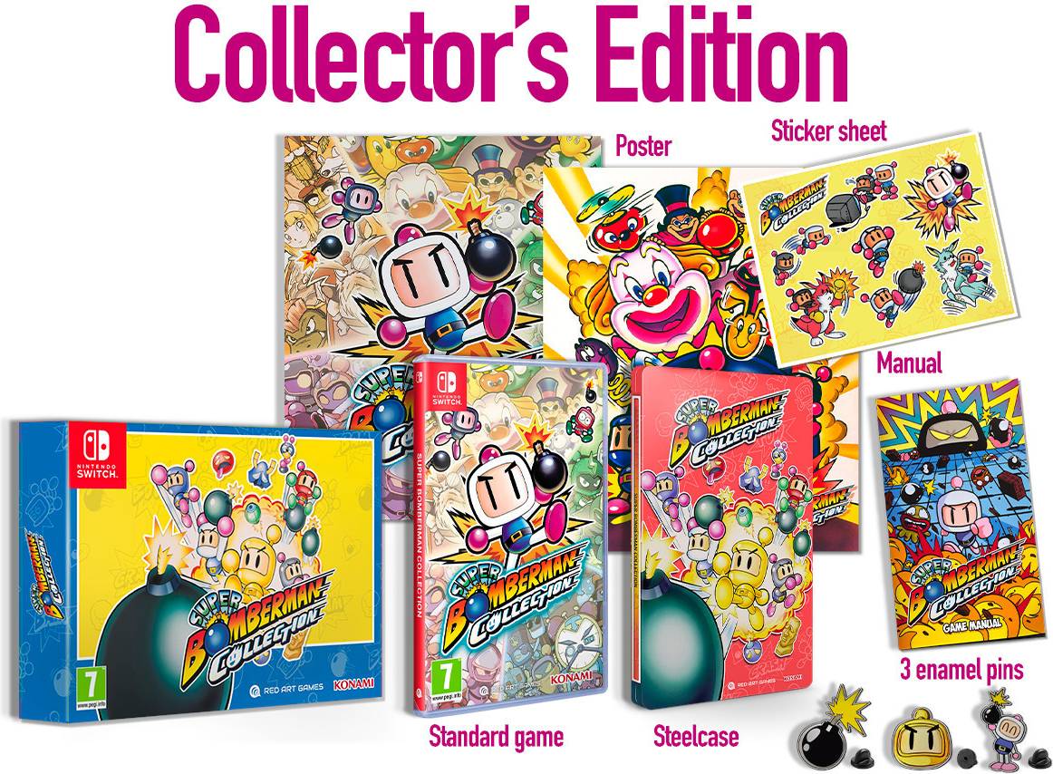 Super Bomberman Collection Switch