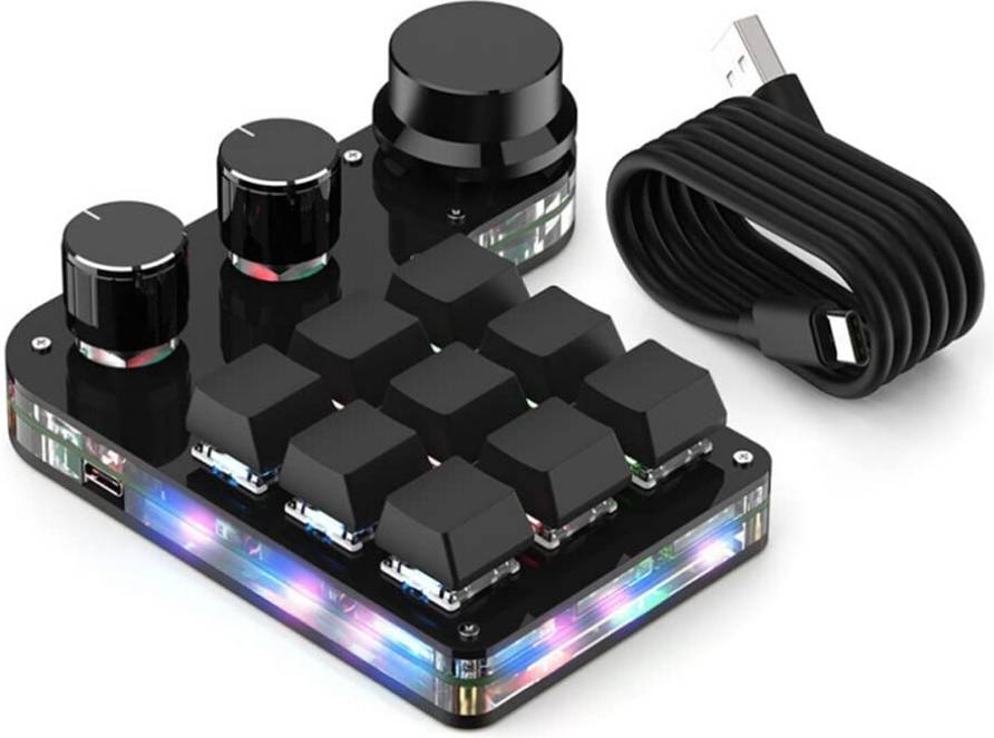 Custom Macro Keyboard Hot Swap Mini 9 Keys