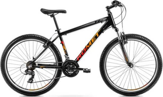 Mountainbike 26 tum Romet Rambler R6.0 26 Cykel Svart