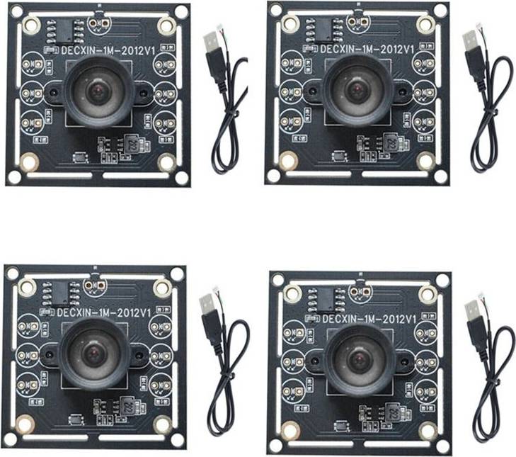 4PCS 100 Degree Camera Module 1MP OV9732