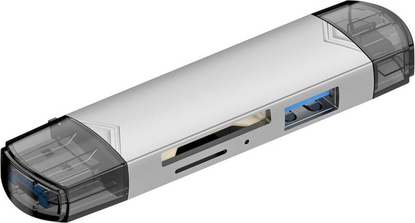 6 In 1 USB C Card Reader MicroSD TF Adapter