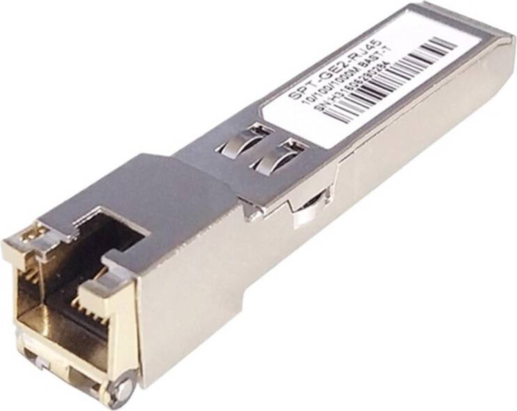 Gigabit SFP Electrical Port Module RJ45