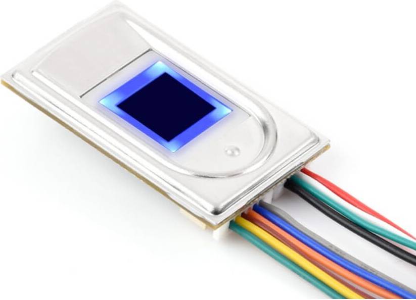 Fingerprint Sensor Module Compact Rectangle UART USB