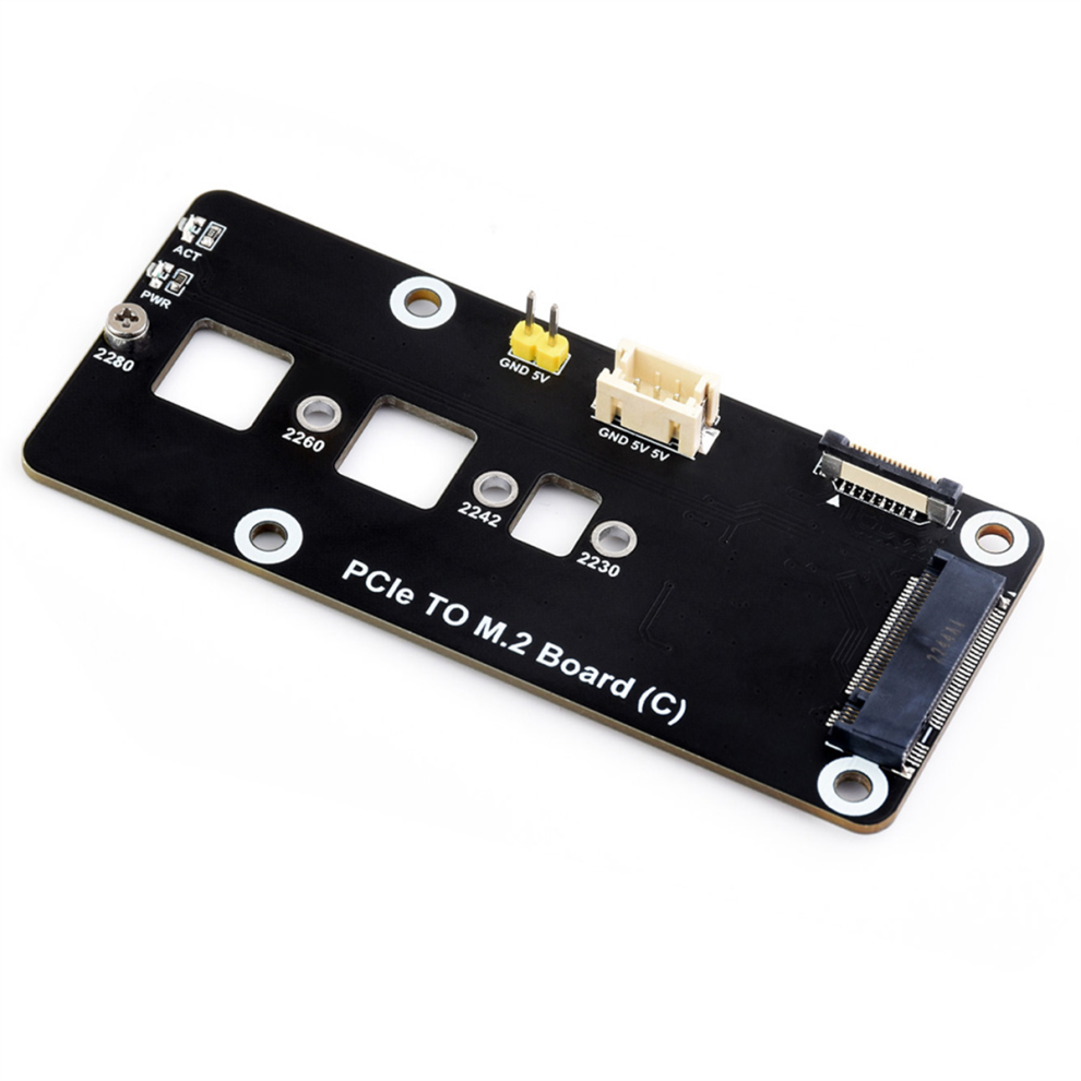 Tauoh Raspberry Pi 5 PCIe M.2 Adapterkort