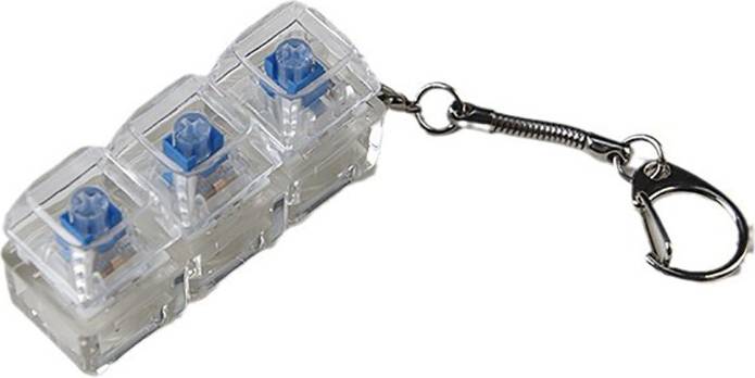 Mechanical Keyboard Switch Tester LED Keychain