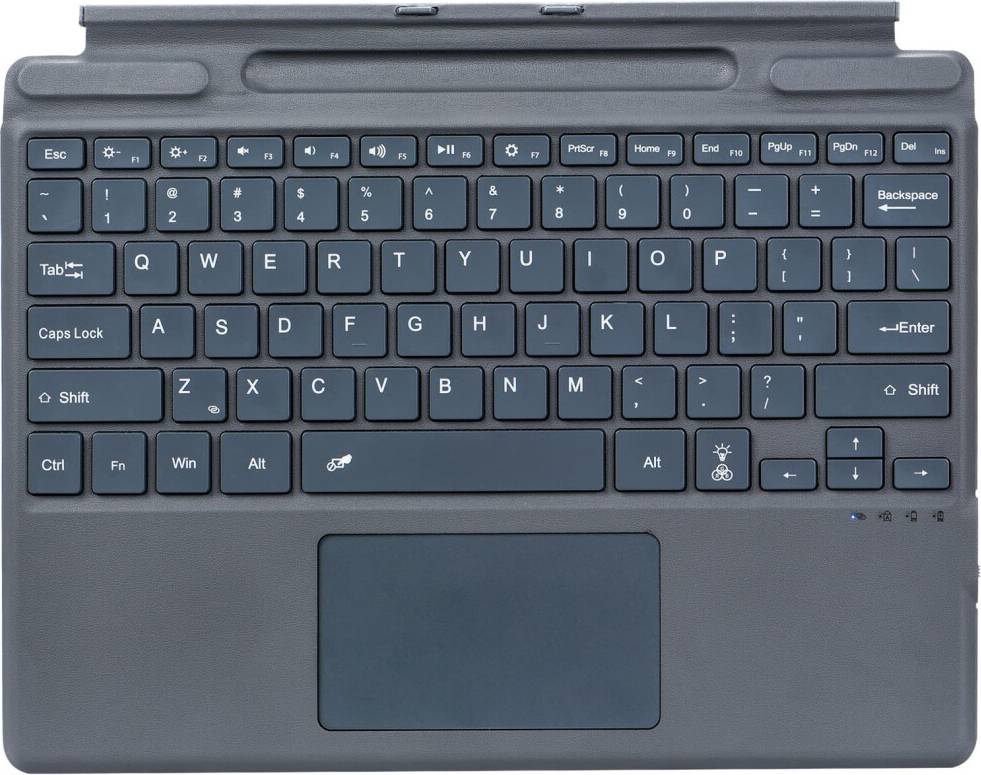 Bluetooth Keyboard with Backlight for 13 Inch Tablet