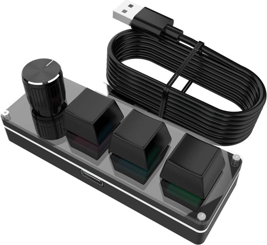 Mechanical Mini Keyboard Volume Control