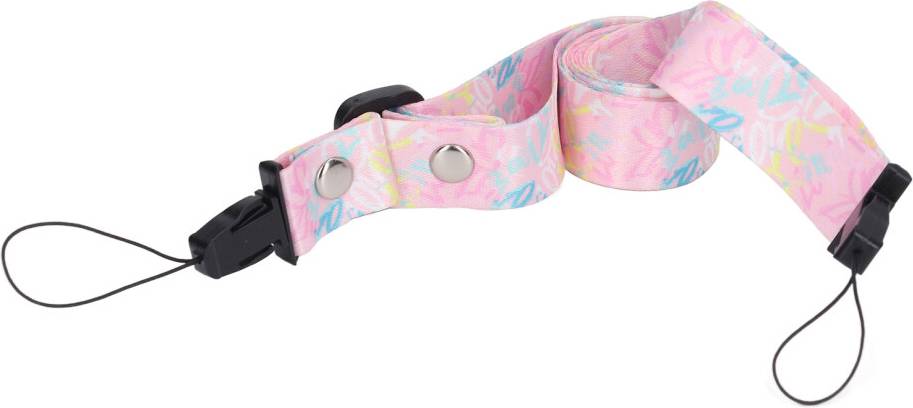Pink Graffiti Pattern 1.2m Camera Neck Strap