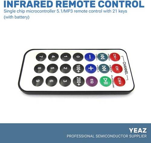 Universal Infrared Remote For 51 Microcontroller Mp3