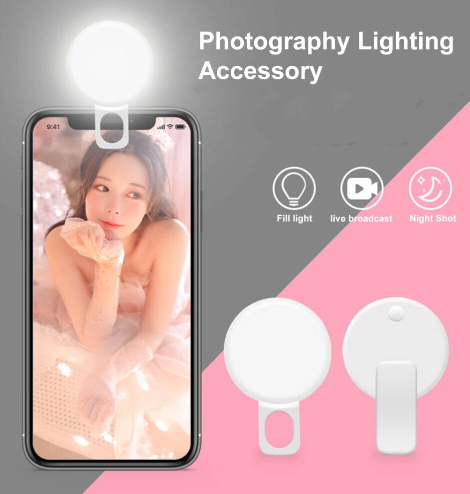 Portable LED Selfie Flash Fill Light