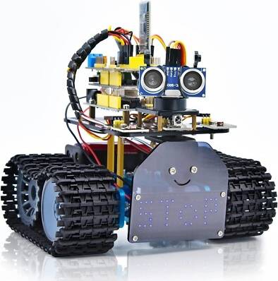 Leksak robotar Smart Robot Bilkit Mini Tank
