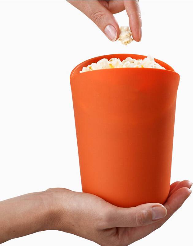 Wejoy Silicone Popcorn Bucket Foldable Microwave