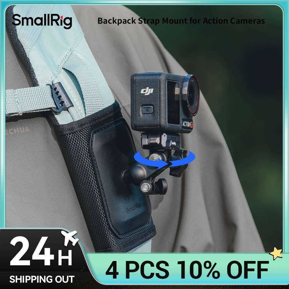 Smallrig 5721 Hook Loop Backpack Strap Mount