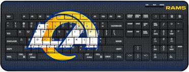 Keyscaper Los Angeles Rams Wireless Keyboard