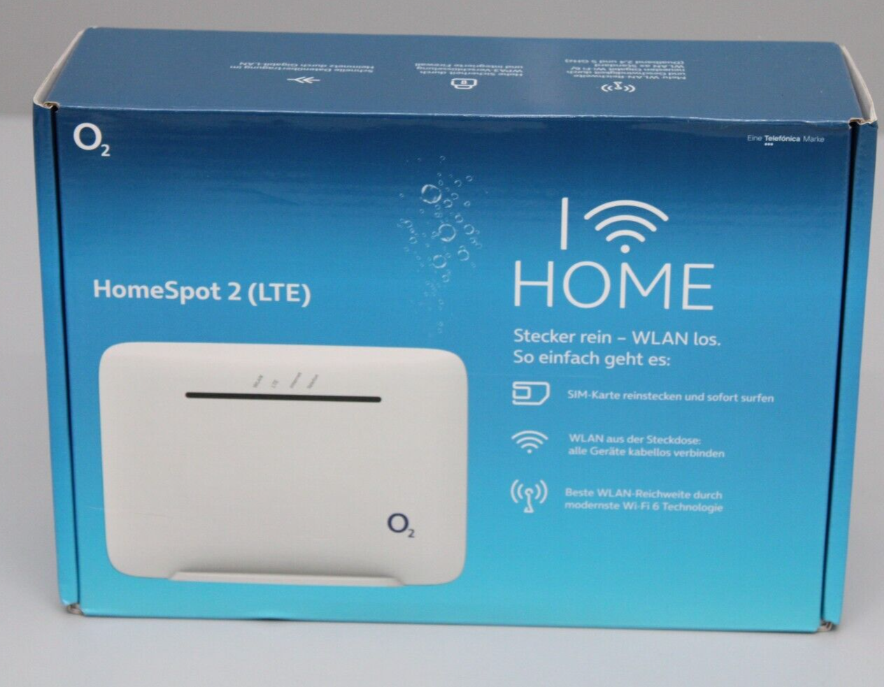 O2 Homespot 2 Lte Router Bianco