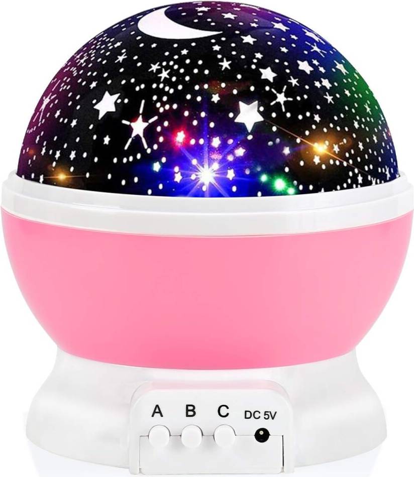 Star Projector 360 Rotating LED Night Light