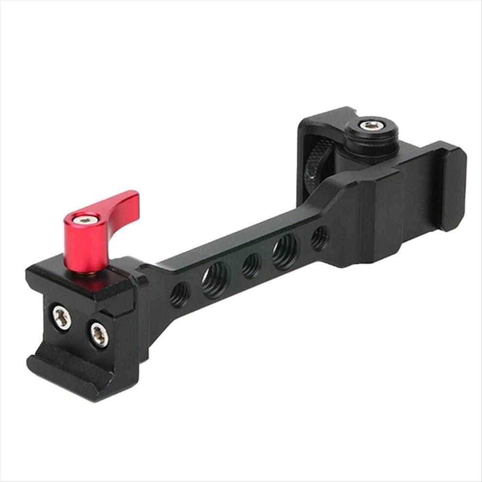 Adjustable 360 Rotation Monitor Mount Cold Shoe 1/4 Thread