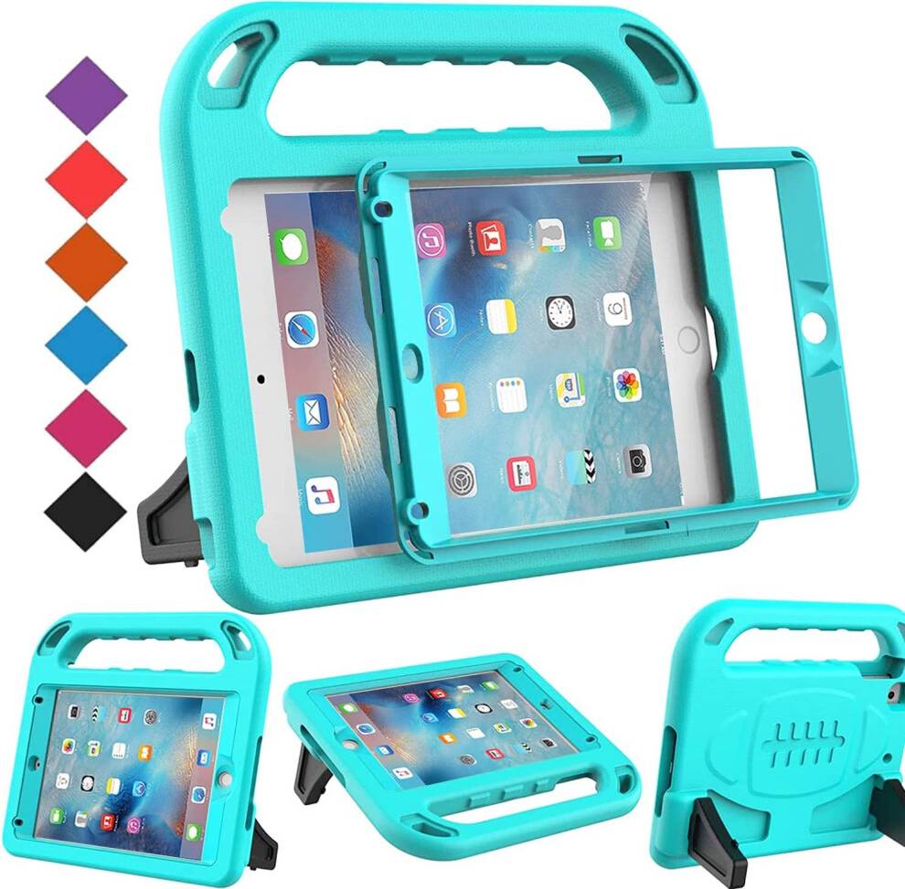 Kids Case Compatible with iPad Mini 4 5 Screen Protector
