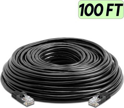 Cable modem Cmple Black Cat5e Cable Rj45 Ethernet Modem