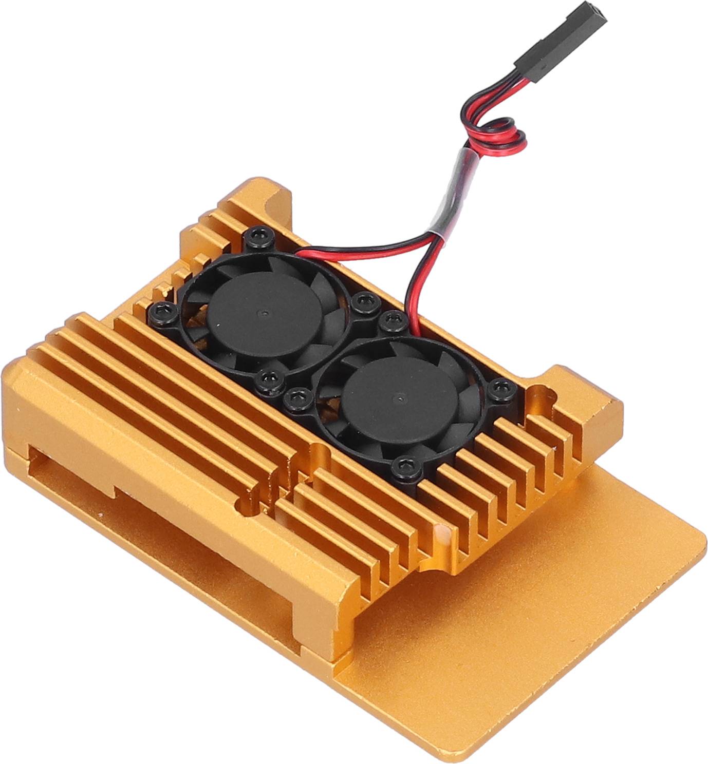 Cocosity Custodia Protettiva Involucro Doppia Ventola Raffreddamento Raspberry Pi 3 B B+
