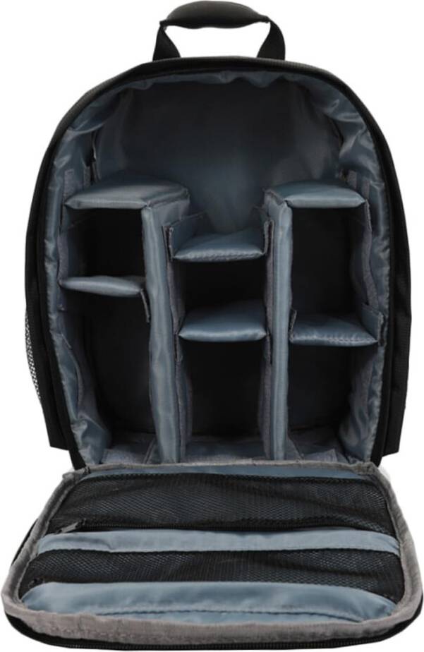Nylon DSLR Camera Backpack With Straps