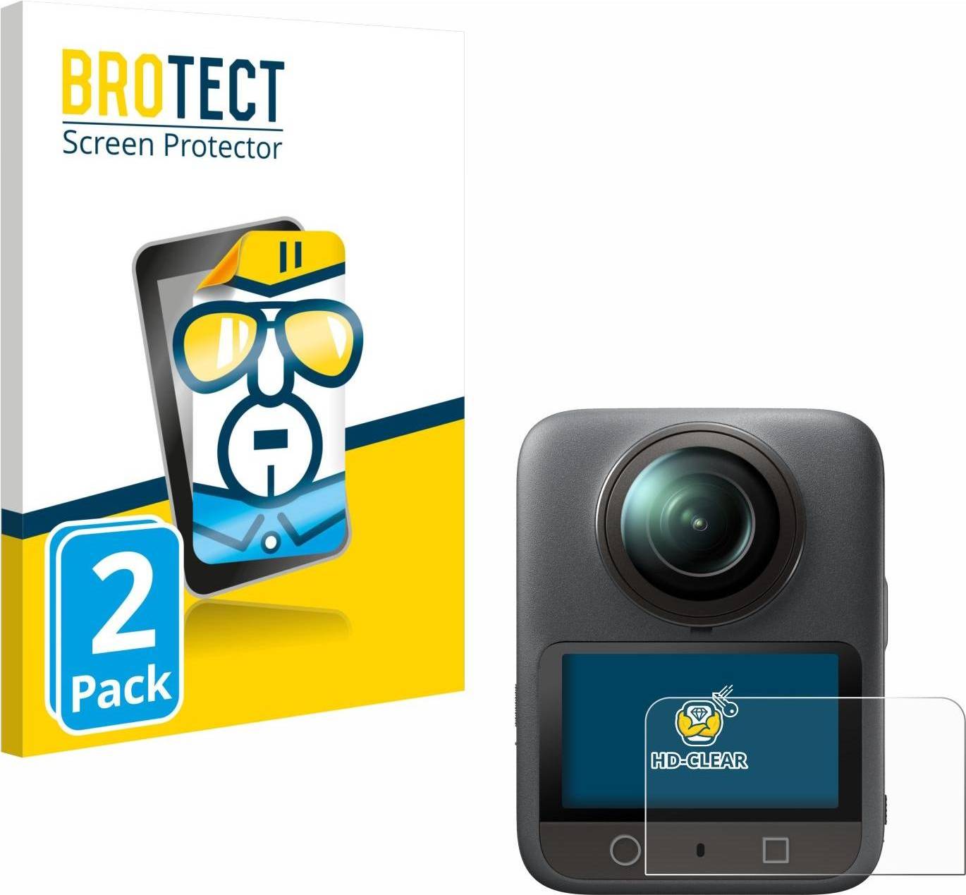 Dji osmo 360 Brotect 2 Pack Screen Protector for Insta360