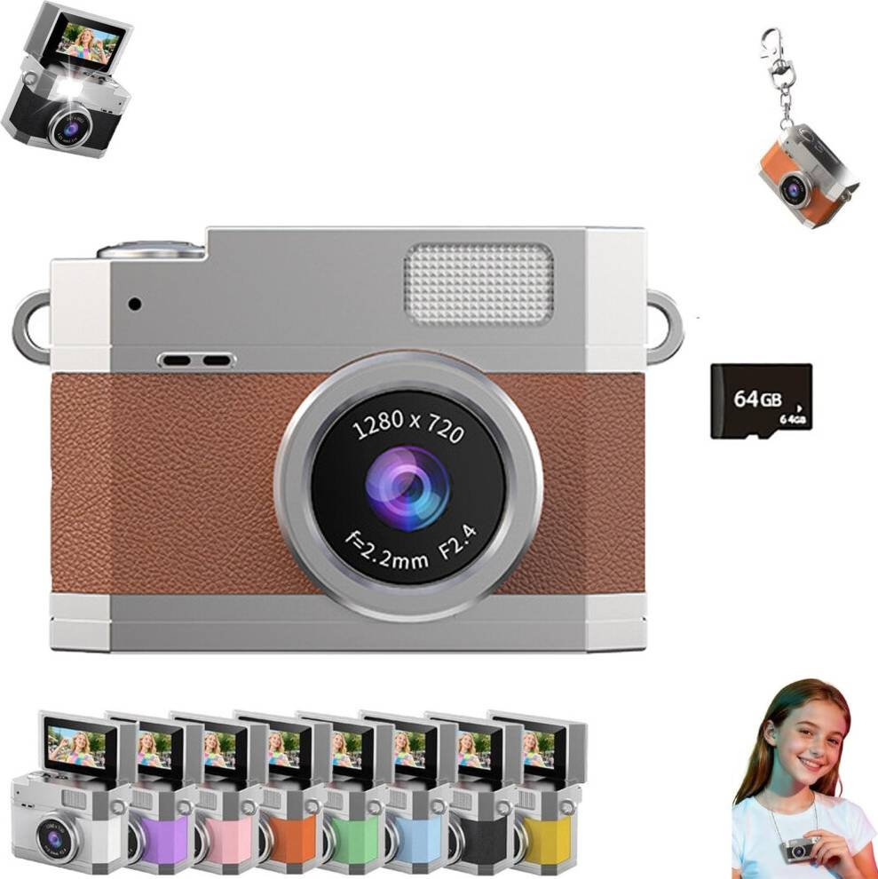 Mini Digital Camera with Flip Screen