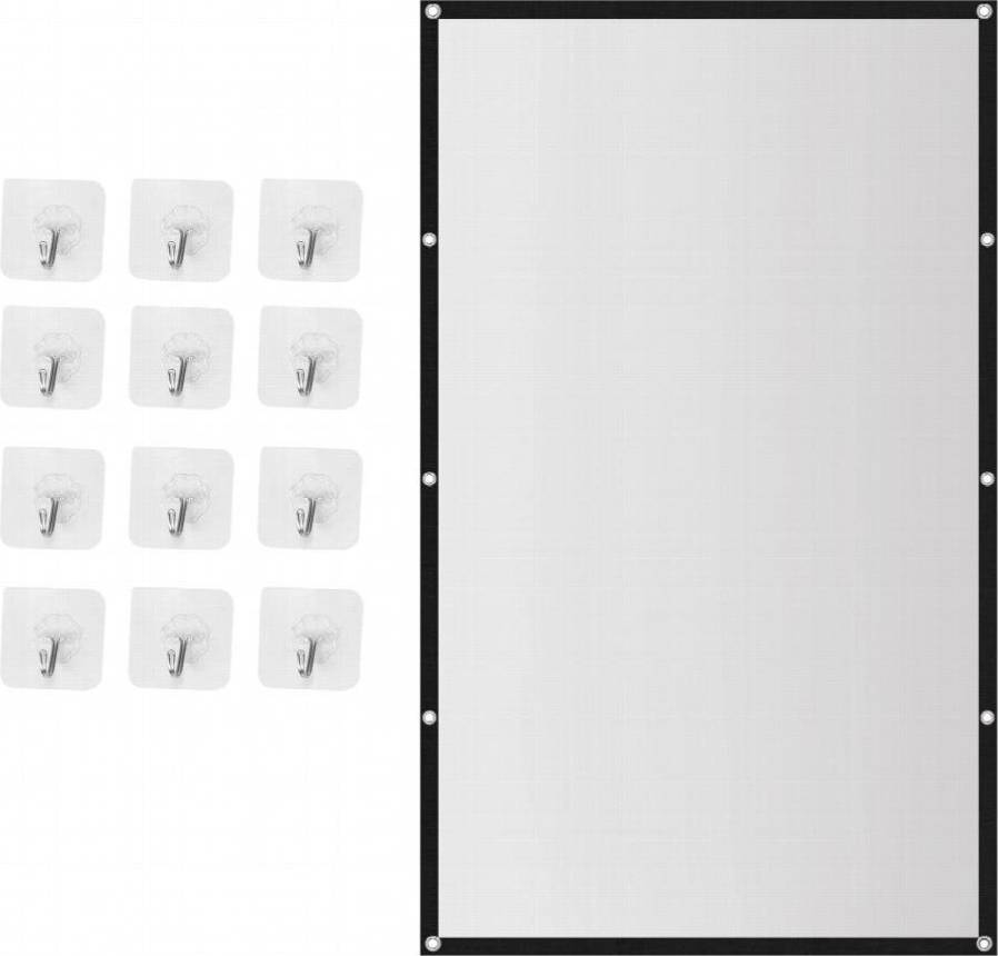 Projector screen 120 Portable Projector Screen Theater 120 Inch