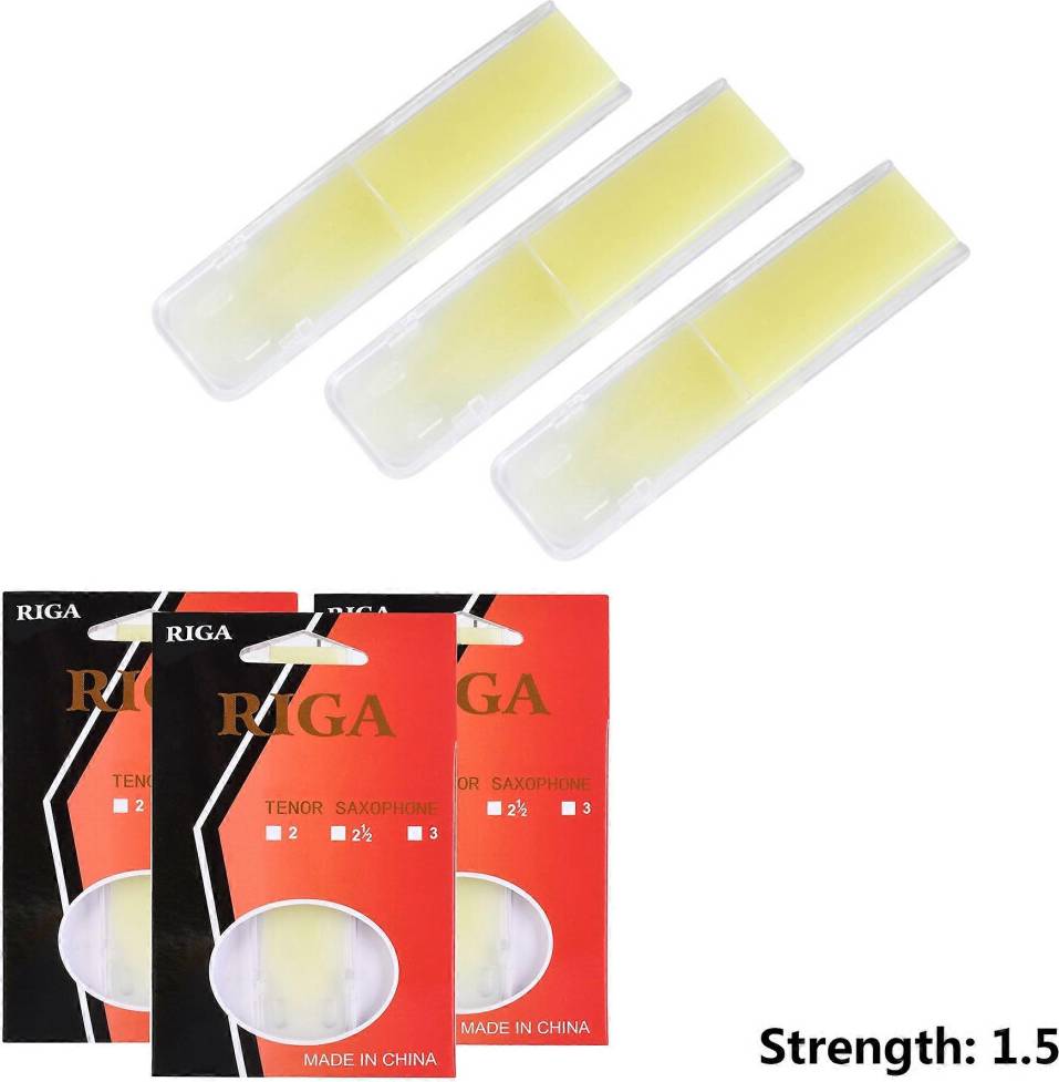 3Pcs Tenor Saxophone Reeds Resin