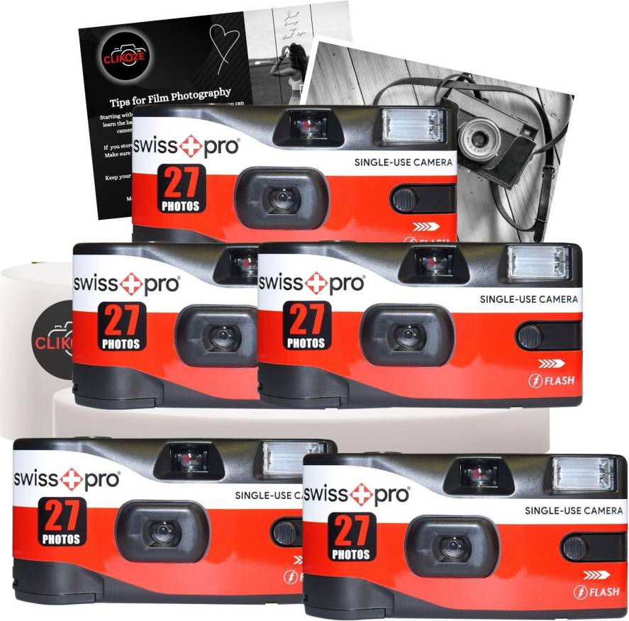 Disposable Camera Bundle Swiss Pro 5 P