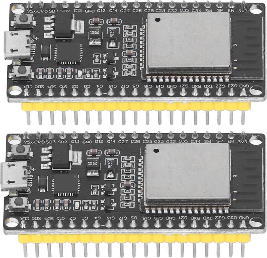 2 Pcs ESP32 Dev Board Dual Core 2.4GHz Module